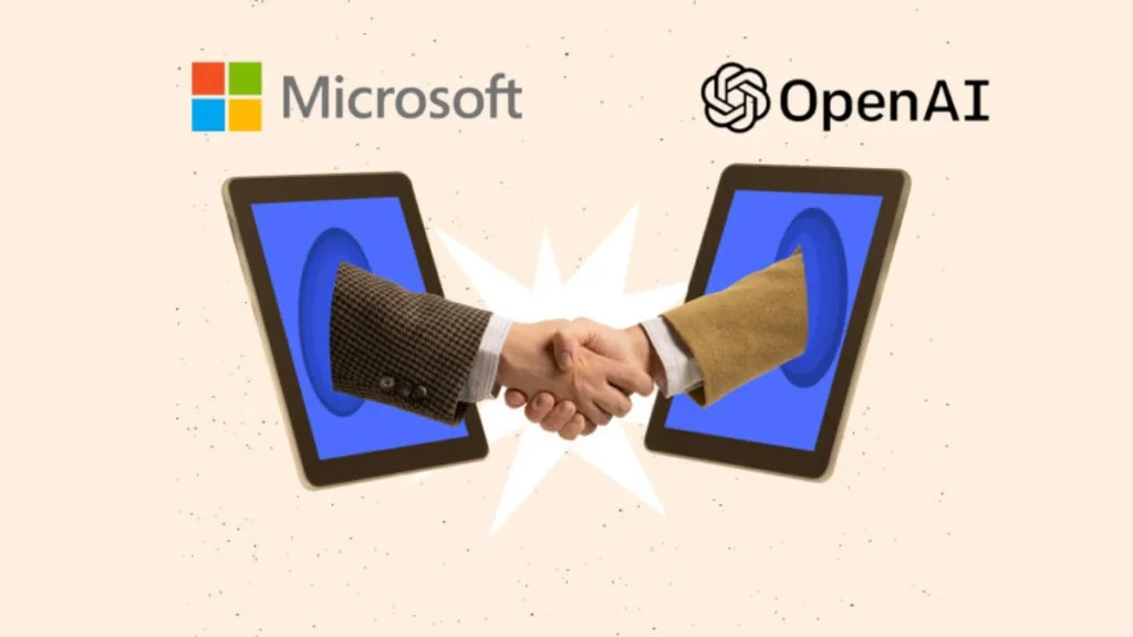 Microsoft partnership with OpenAI.