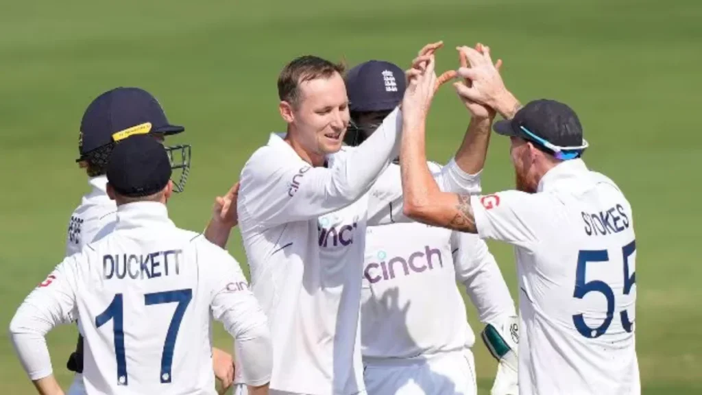 Tom Hartley starred with the ball to finish with figures of 7/62 as England defeated India by 28 runs in the Hyderabad Test