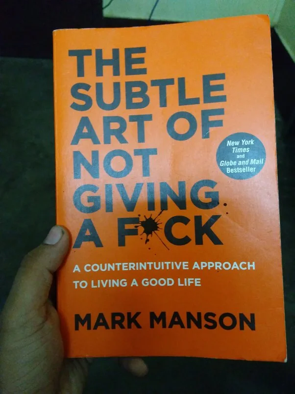 The Subtle Art of Not Giving a F*ck by Mark Manson books to read in 2024