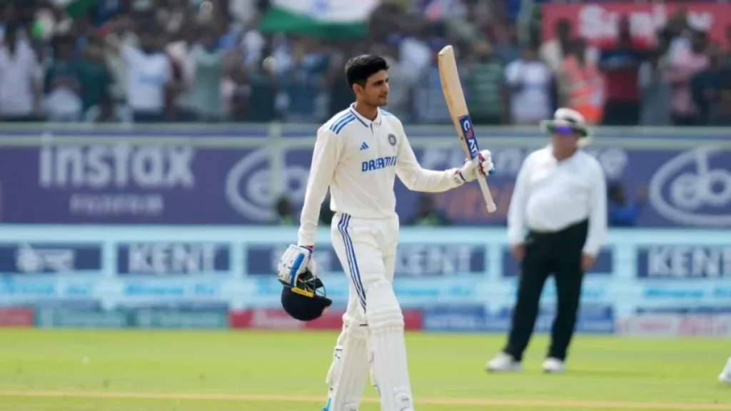 Subhman Gill scored century in 2nd innings in India Vs England Test match.