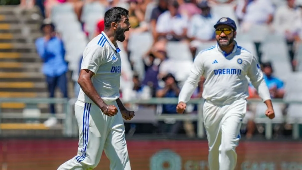 Jasprit bumrah becomes first indian pacer to reach No. 1 in icc test rankings.